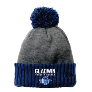 New Era® Colorblock Cuffed Beanie - Royal and Gray